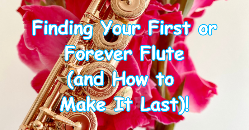 find your first or forever flute