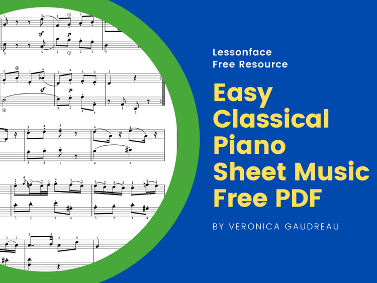 Easy Classical Piano Sheet Music Free PDF | Lessonface